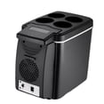 thumbnail image 1 of 6L negro Mini refrigerador para barco RV Sunnimix Mini refrigerador del coche, 1 of 8