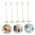 thumbnail image 6 of FRCOLOR 5Pcs Practical Stainless Steel Paper Cards Clip for Wedding and Parties, 6 of 8