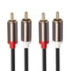 thumbnail image 3 of 2m 2 RCA a 2 RCA Cable macho a macho Cable de audio para amplificador de TV Soundbox Likrtyny  Para estrenar, 3 of 8