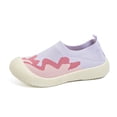 thumbnail image 4 of LEAVINGSUO Shoes for Women Versatile Plus-Size Mesh Breathable Soft Sole Walking Shoes Comfortable Shoes Purple 40, 4 of 9