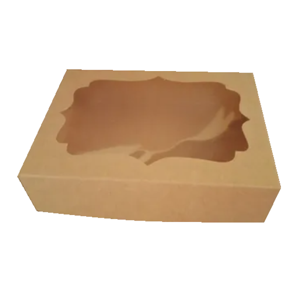 Caja Para Galletas Con Ventana / Repostería / Chocolates / Dulces