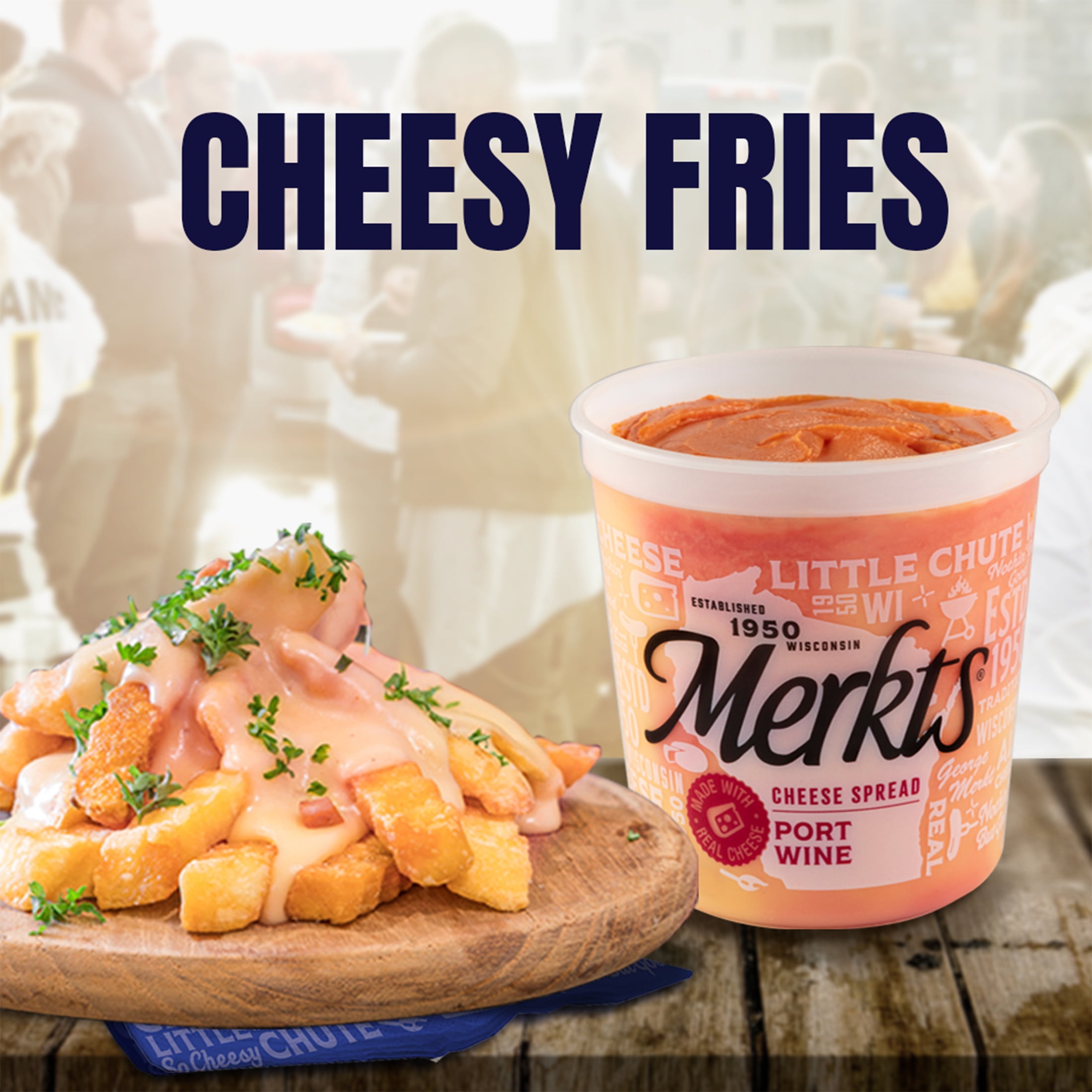 Merkt's Port Wine Cheese Cup Spread, 12.9 oz, Tub, Refrigerated/Chilled