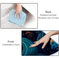 thumbnail image 4 of Mermaid Canvas Picnic Mat - Waterproof Outdoor Blanket - Large Portable Mats with Travel Bag for Picnics and Family Gatherings - Foldable, Easy to Clean, and Durable Design, 4 of 6