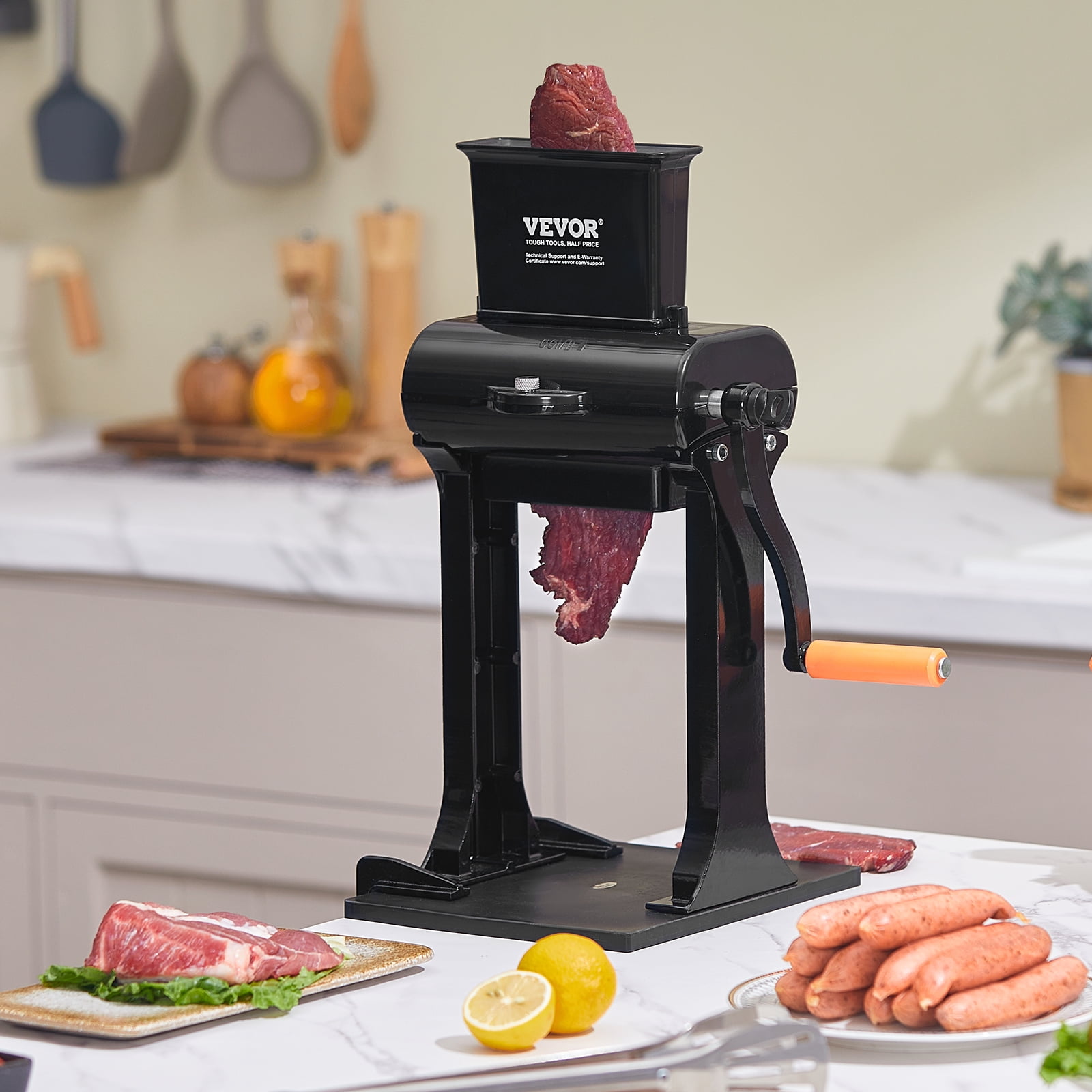 Lem 2 In 1 Manual Aluminum Jerky Slicer Tenderizer Walmart