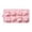 Pink, variant on FTsdfkl 8-Cavity Insect Flower Silicone Baking Mold, Heat Resistant Non-Stick Tray For Chocolate Soap Ice Candle Making