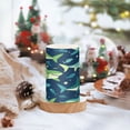 thumbnail image 2 of Yayeee Flameless Candles with Remote Flickering Battery Operated Multi Color Changing, Sharks Pattern, 2 of 7
