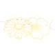 thumbnail image 5 of Adornos navideños con hojas de flores ahuecan hacia fuera las guirnaldas de que cuelgan la decoración perfecl  Colgante flor hojas Banner, 5 of 8