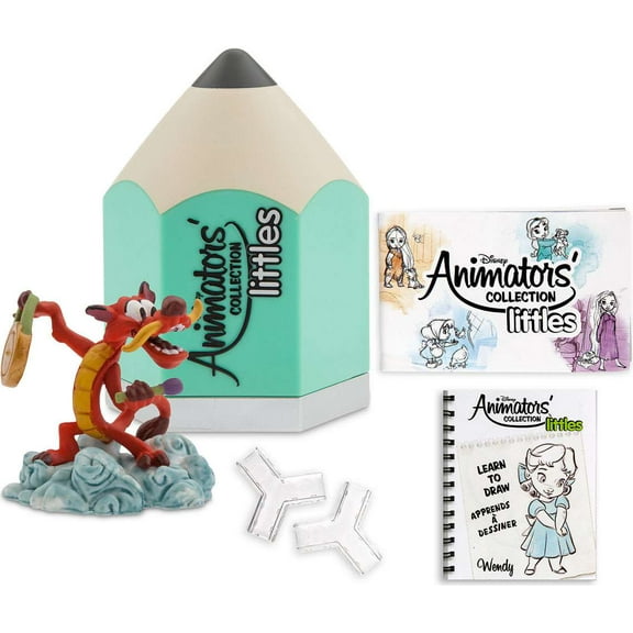Disney Animators' Collection Littles Series, Teal, Micro, 6 Mystery Pack