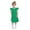Girls Dresses Green, variant on Summer Dresses for Teens Girls Size 4-14 Ruffle Sleeveless Round Neck Sundresses Tweens Juniors Casual Solid Color Pullover Midi Dress