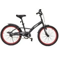thumbnail image 2 of Mobo Malibu Kids Bike. 20-inch Bicycle for Boys and Girls, Ages 6-10 Years, Black, 2 of 9