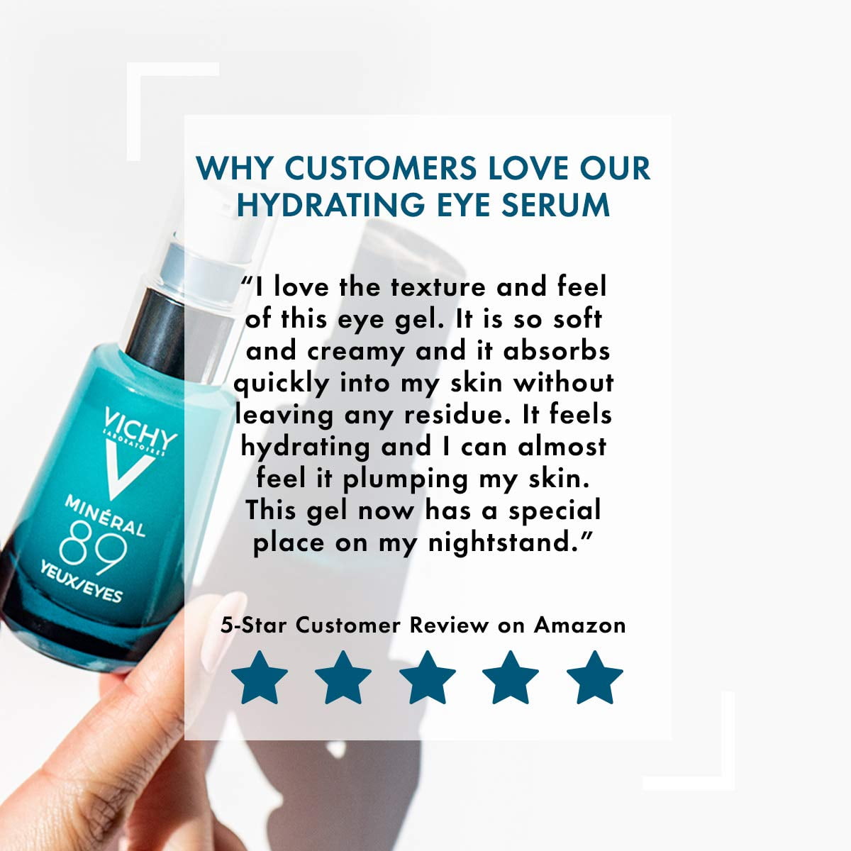 Vichy Mineral 89 Eyes Hyaluronic Acid Eye Gel 15ml/0.5oz