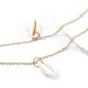 thumbnail image 5 of Cadena de cintura dorada, cadena de Bikini de playa de concha, cadena de estómago de verano, regalo de joyería para el cuerpo, 5 of 5