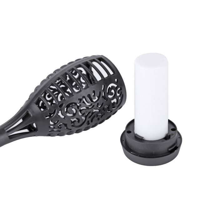 Lámpara 12LED Solar Flame Torch Luces parpadeantes Garden Lawn Path Decor (1pc) Ehuebsd Para estrenar