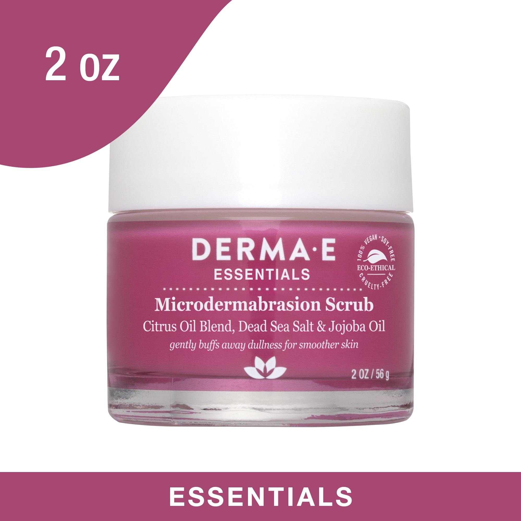 Derma E MicroDermabrasion Scrub, 2 Oz