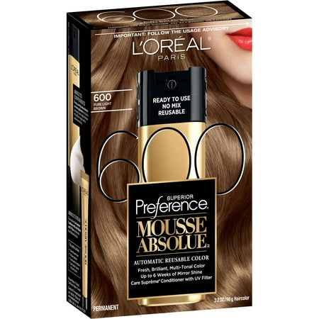 l oreal paris superior preference mousse absolue hair l oreal mousse hair color chart