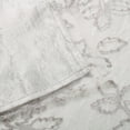 thumbnail image 4 of Boho Leaves Pattern Panels Sheer Curtains, 52" x 84", Grey, 4 of 4
