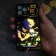 thumbnail image 1 of Funda de teléfono con botón de encendido y apagado para IPhone, carcasa bonita con Flash Led para IPhone 14, 13, 12, 11 Pro, X, XS, Max, XR, 7, 8 Plus, SE, dibujos animados luminosos, Jujutsu Kaisen qiuyongming unisex, 1 of 2