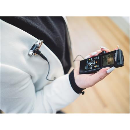 OM System - WS-883 Digital Voice Recorder - Black