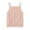 Pink, variant on Girls' Hollow Out Tank Tops Cable Knit Heart Pattern Square Neck Sleeveless Summer Casual Camisole 90