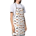 thumbnail image 4 of Pofeuu Horses Print Aprons with Pockets, Cute Aprons for Kitchen, Cooking, Server, Barber, Chef Apron, 4 of 7