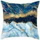 thumbnail image 1 of Cojín Con Estampado Azul Abstracto Para Sofá, Coche Y Cama, 1 of 2