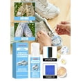 thumbnail image 5 of Foam Athletic Shoe Cleaner White Shoe Cleaning Stain Yellowing Oxidizing Portable No-Rinse Cleaning 100ml, 5 of 8
