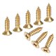 thumbnail image 1 of Uxcell Paquete de 100 Tornillos de Madera, M5 x 16mm Cabeza Plana Phillips de Latón, 1 of 6