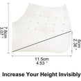 thumbnail image 2 of Woeilo Height Increase Insole Invisible Soft Sole Insoles Shoe Lifts Silicone Socks Heel Protector Lifts Add Height Inserts Pads Pain Relieve Elevator Taller Footbeds Heightening, 2 of 5