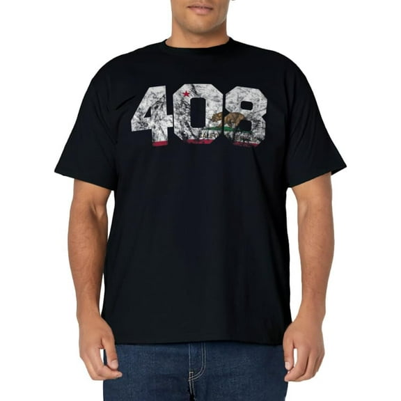 Area Code 408 shirt - San Jose California t-shirt
