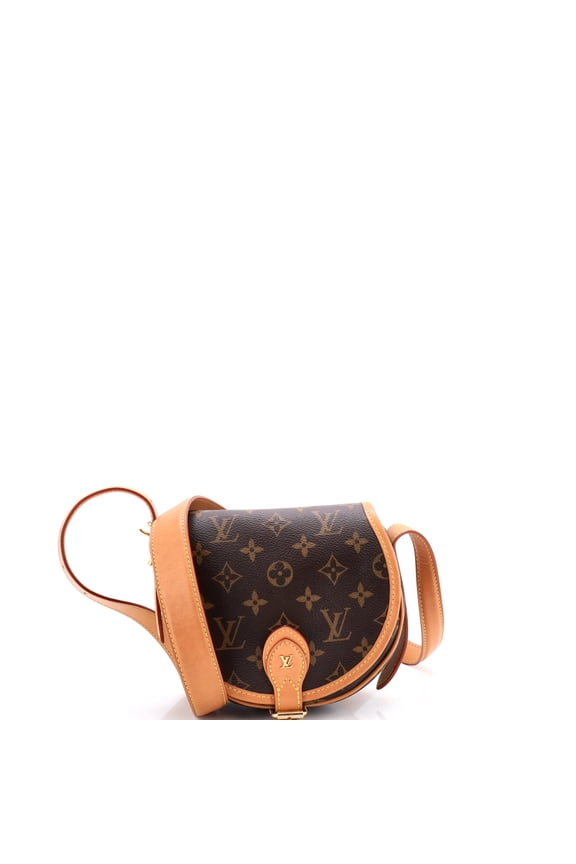 Pre-Owned Tambourin NM Handbag Monogram Canvas By Rebag