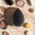 thumbnail image 4 of Unique Bargains 10 Pcs Mini Face Makeup Sponge for Bedrooms Black Hydrophilic Non-latex, 4 of 5