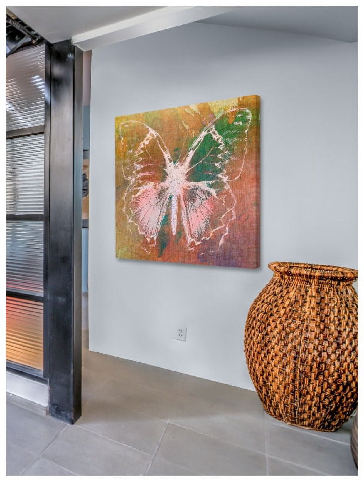 Marmont Hill - "Farfalla III" by Sia Aryai Painting Print on Wrapped Canvas