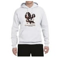 thumbnail image 2 of If It's Not an English Springer Spaniel It's Just a Dog Gift | Mens Dog Lover Hooded Sweatshirt Graphic Hoodie, White, X-Large, 2 of 3