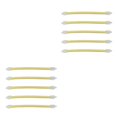 thumbnail image 2 of yingyy 5 Pieces Vibration Dampener Silicone Tennis Rackets Shock Absorber Yellow 2Set, 2 of 6