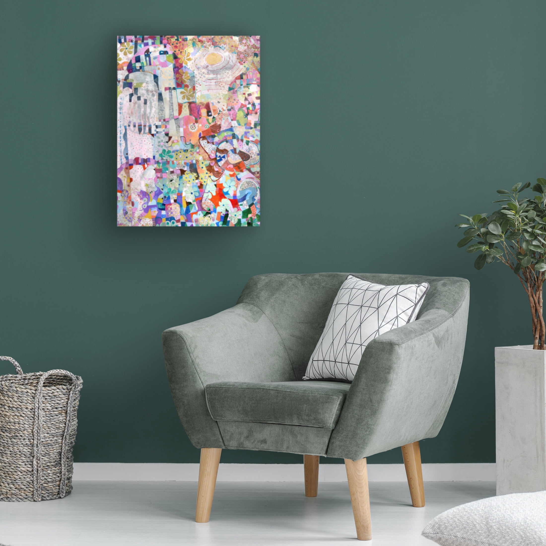 Trademark Fine Art Alise Loebelsohn  covid Spring Canvas Wall Art