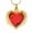 Gold/Red, variant on Personalized Engrave Crystal Heart Cremation Jewelry for Ashes Holder Urn Necklace for Ashes of Loved One