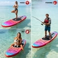 thumbnail image 4 of AISUNSS 10.6ft Inflatable Stand up Paddle Board with Full SUP Accessories, 4 of 10