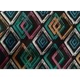 thumbnail image 5 of oneOone Cotton Poplin Black Fabric Geometric Sewing Craft Projects Fabric Prints By Yard 56 Inch Wide, 5 of 5