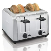 Hamilton Beach 24910 Brushed Stainless Steel Toaster, 4-Slice, Each