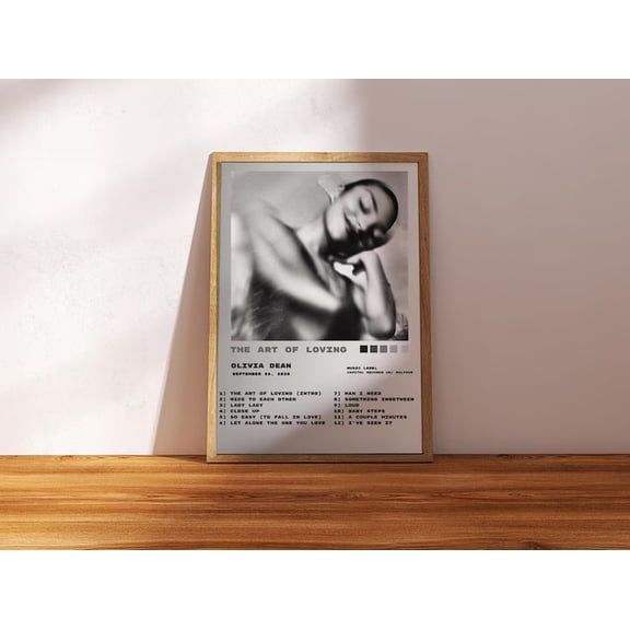 Olivia Dean Wall Art Poster Size 24''x36''-Gategoo