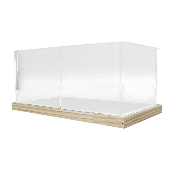 Clear Acrylic Display Case for Collectibles 9.8inx5.5inx5in 1:24 