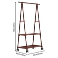 thumbnail image 3 of EGNMCR Office & Stationery Floor-standing Coat Rack With Shelves Multi-Functional Storage For Bedroom And Living Room Corner Organizer, 3 of 9