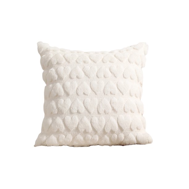Decoración Del Día de San Valentín Tiro Diario de San Valentín 17.71x17.71 Pulgadas para la Decoración Del Día de San Valentín Día de San Valentín Rojo Suave de Lana Artificial Amor Funda de Almohada