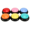 thumbnail image 2 of Record Talking Buttons, Simple Operation 6pcs Dog Record Button Portable  For Pets For Cats, 2 of 8