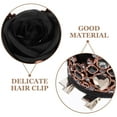thumbnail image 3 of unbranded Crown Hair Clip De Aleación Duradero Con Rosa Y Rhinestones Para Uso Diario, 3 of 8