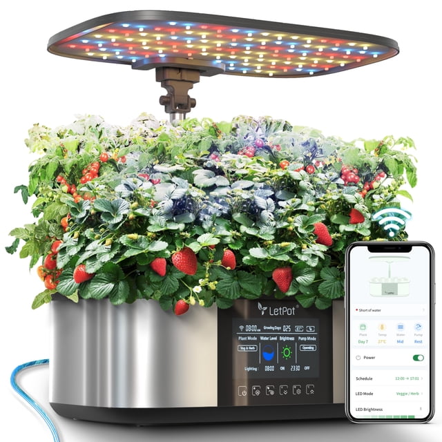 Kit de sistema de cultivo hidropónico LETPOT LPH-Max 21 vainas