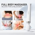 thumbnail image 4 of Powerful handheld massage wand magic massage wand, full body personal massage therapy wand, suitable for fitness enthusiasts, exercise recovery, muscle soreness, upper back pain, 4 of 7