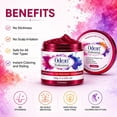 thumbnail image 6 of Odeon Professional Temporary Hair Color Wax – CRIMSON Red Styling Wax for Men & Women, Washable Hair Dye, No Ammonia No Peroxide, Instant Color & Flexible Hold, 4.23 oz (120 g), 6 of 9