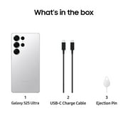 Samsung Galaxy S25 Ultra 512GB Unlocked Android Cell Phone with 200MP Camera, Titanium Whitesilver