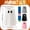 C2, variant on Mohdy Cute Halloween Ghost Can Holder, 1Pcs 5.12x4.33" Ghost Shaped Beer Can Cooler, Plastic Drink Kooler, Portable Reusable Drink Kooler
